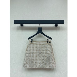 디올 2컬러 여자 반바지/치마