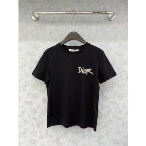 디올 2컬러 여자 반팔