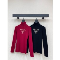프라다 2컬러 여자 니트