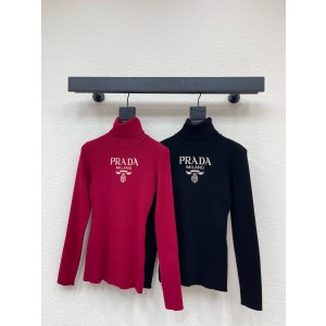 프라다 2컬러 여자 니트