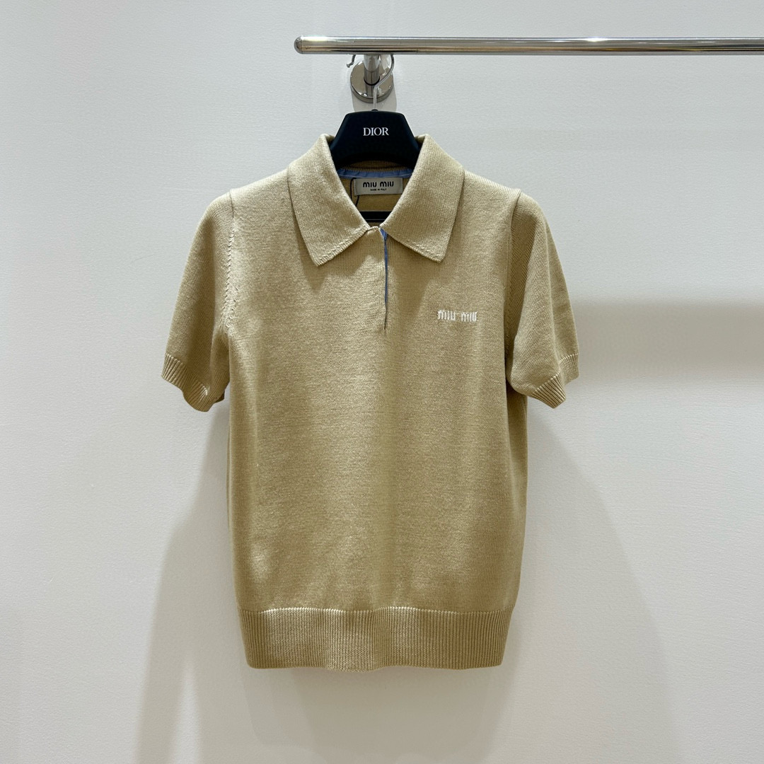 미우미우 3컬러 여자 반팔