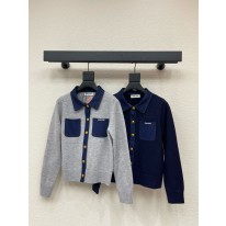 미우미우 2컬러 여자 가디건