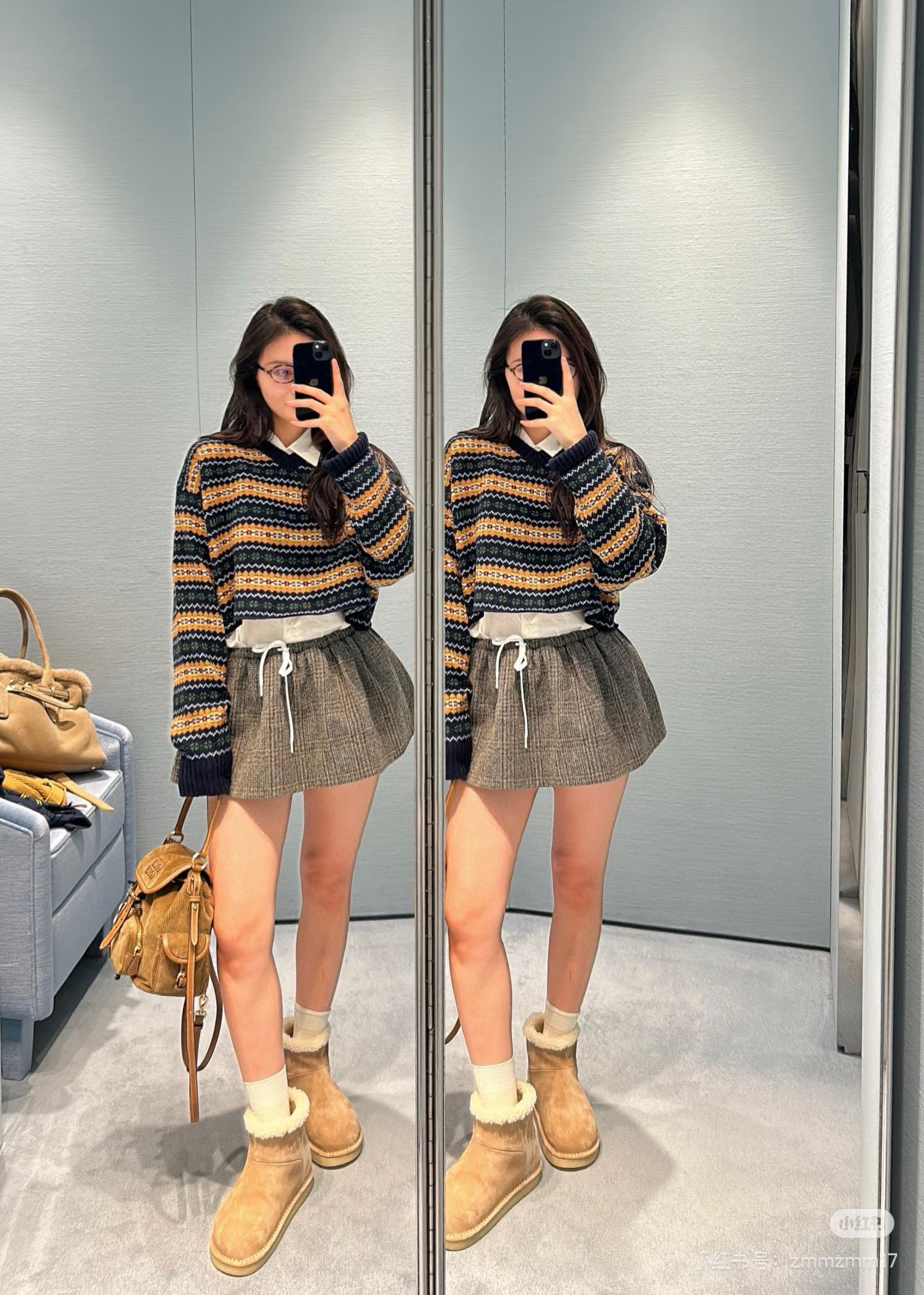 미우미우 여자 반바지/치마