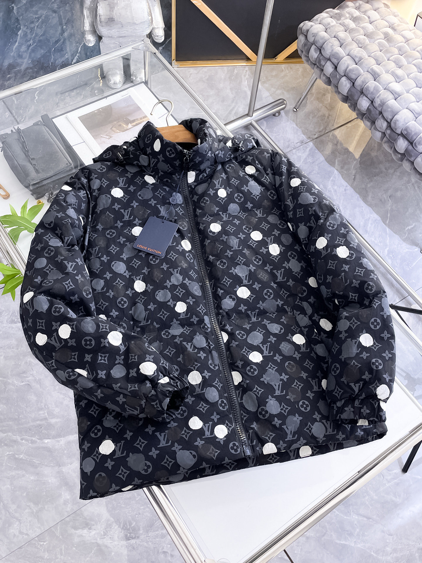 루이비통 남자 패딩