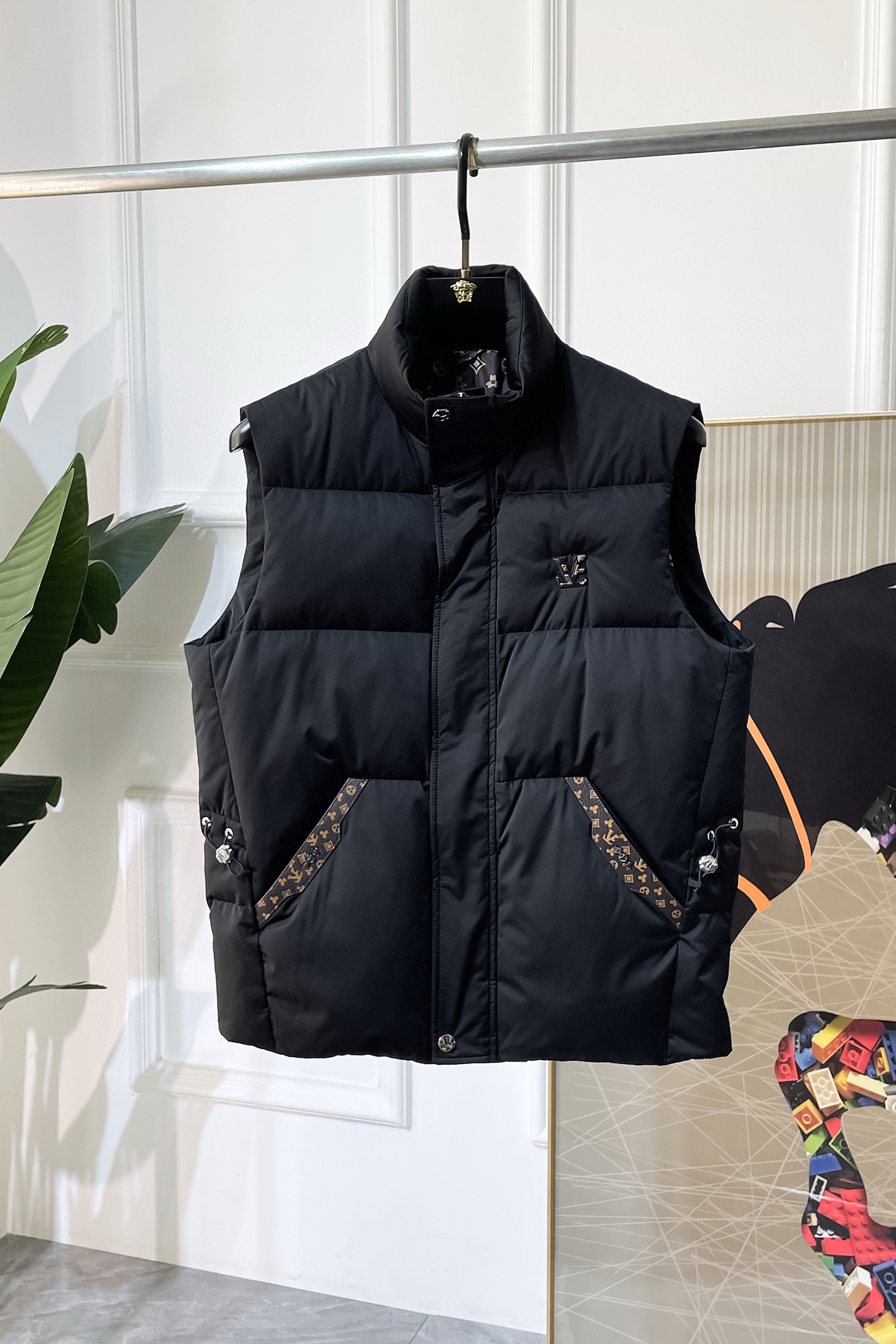 루이비통 2컬러 남자 조끼