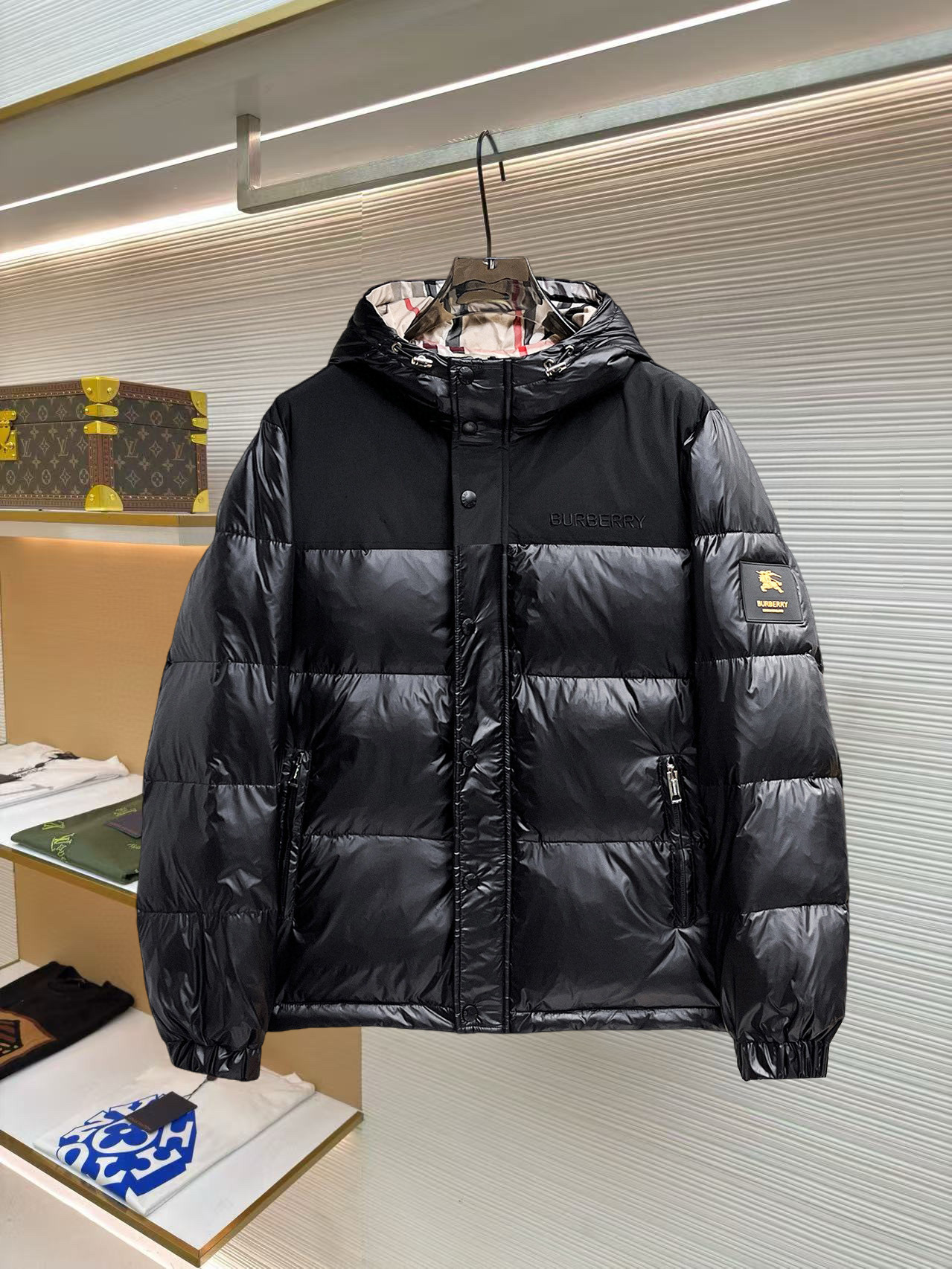 버버리 남자 패딩