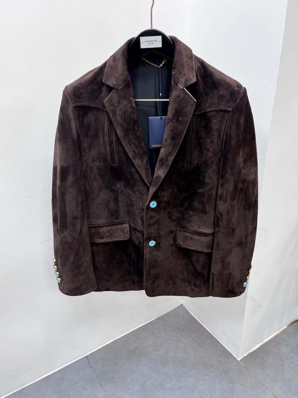 루이비통 염소가죽 자켓