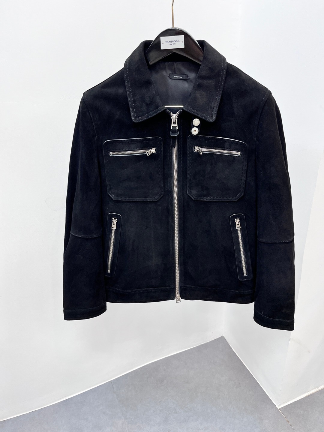 톰포드 염소가죽 자켓