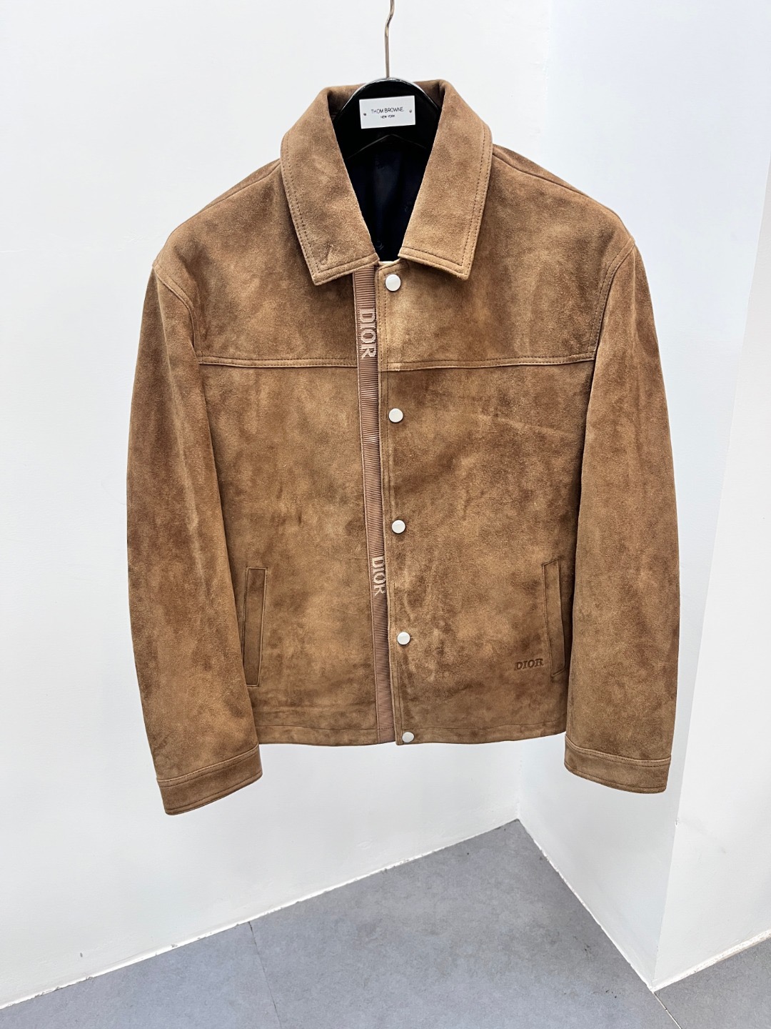 디올 염소가죽 자켓