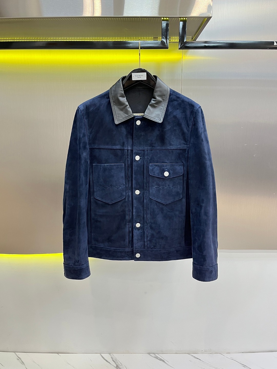 벨루티 염소가죽 자켓