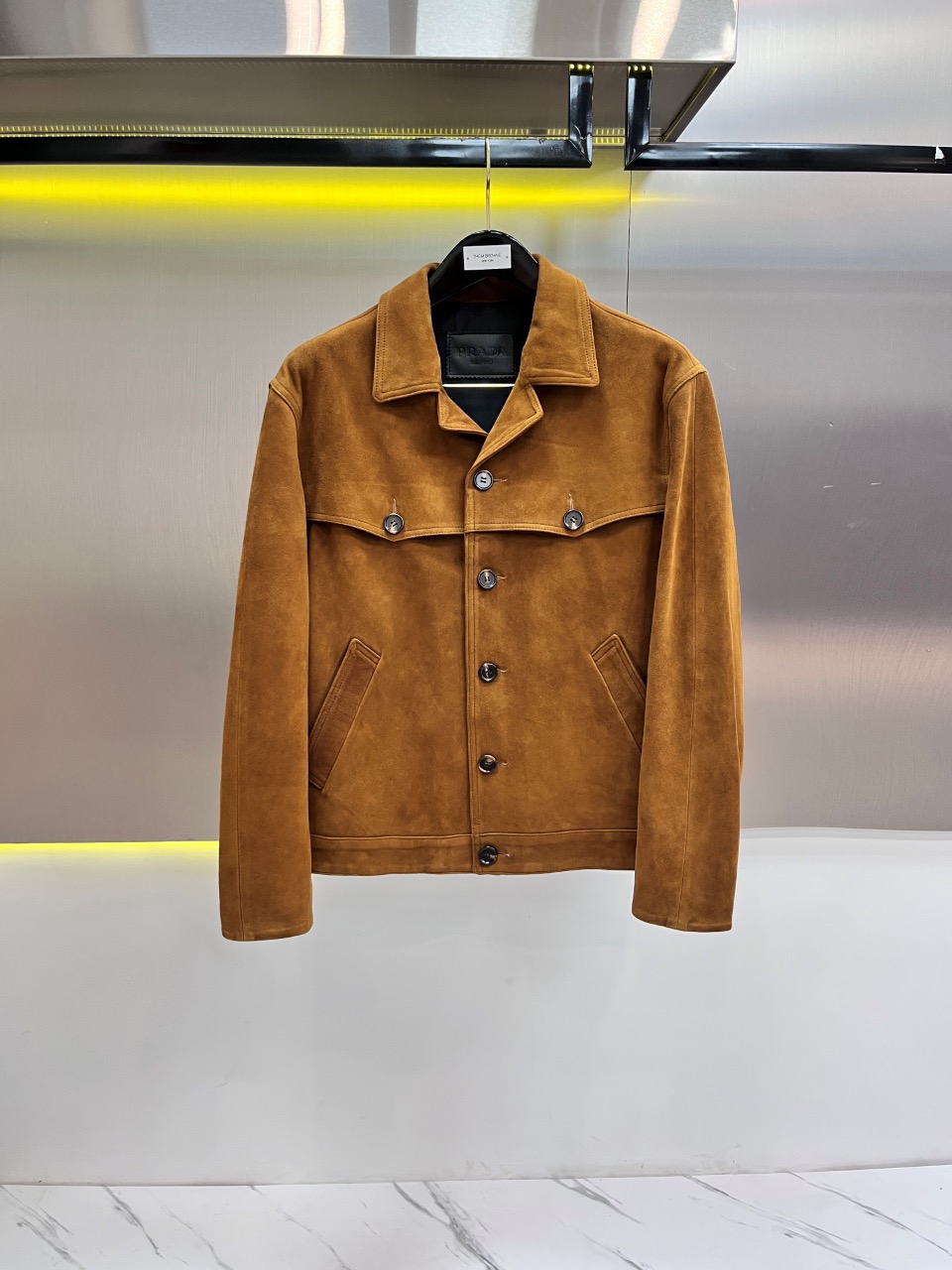 프라다 염소가죽 자켓