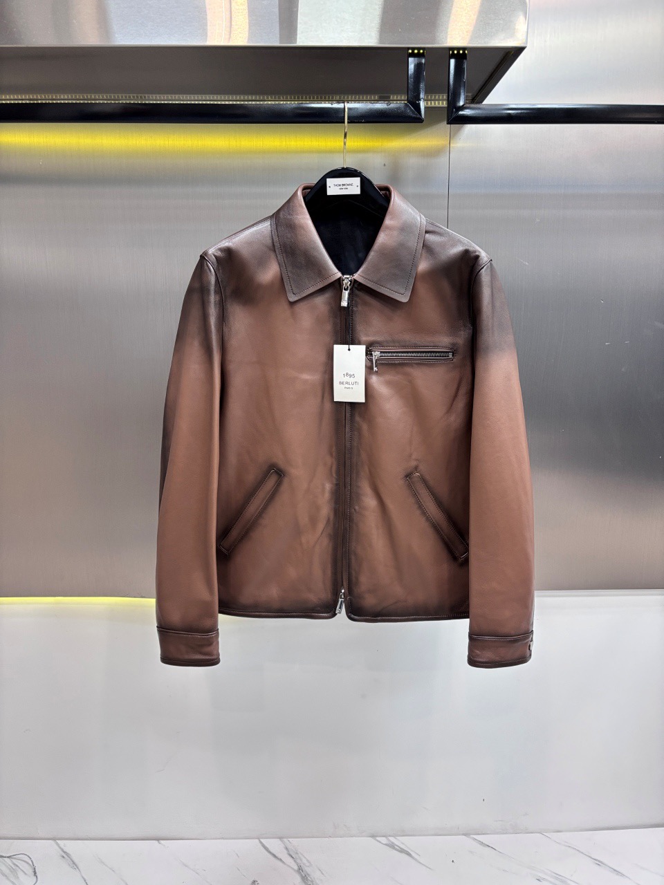 벨루티 양가죽 자켓