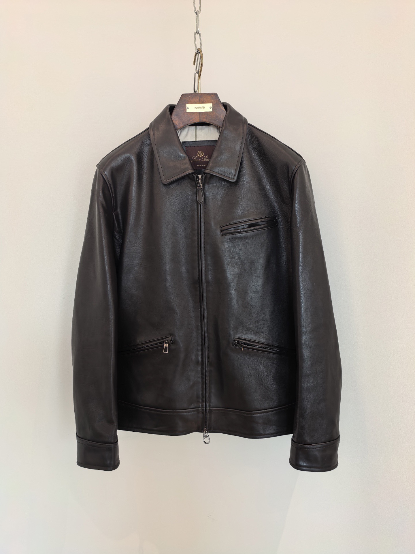 로로피아나 소가죽 자켓