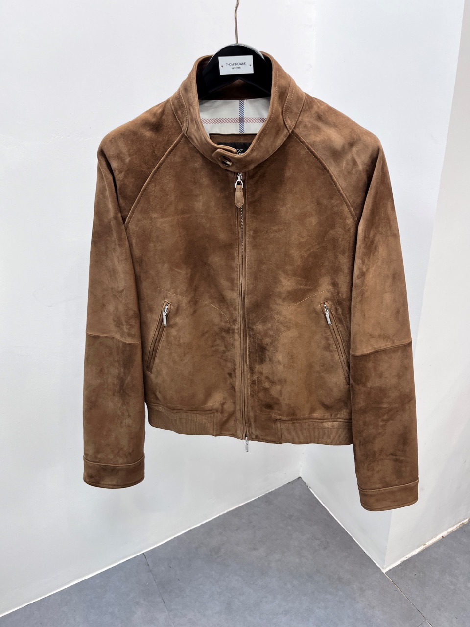 로로피아나 염소가죽 자켓