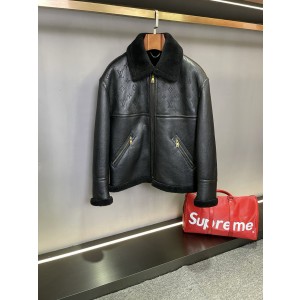 루이비통 양가죽 양모 자켓