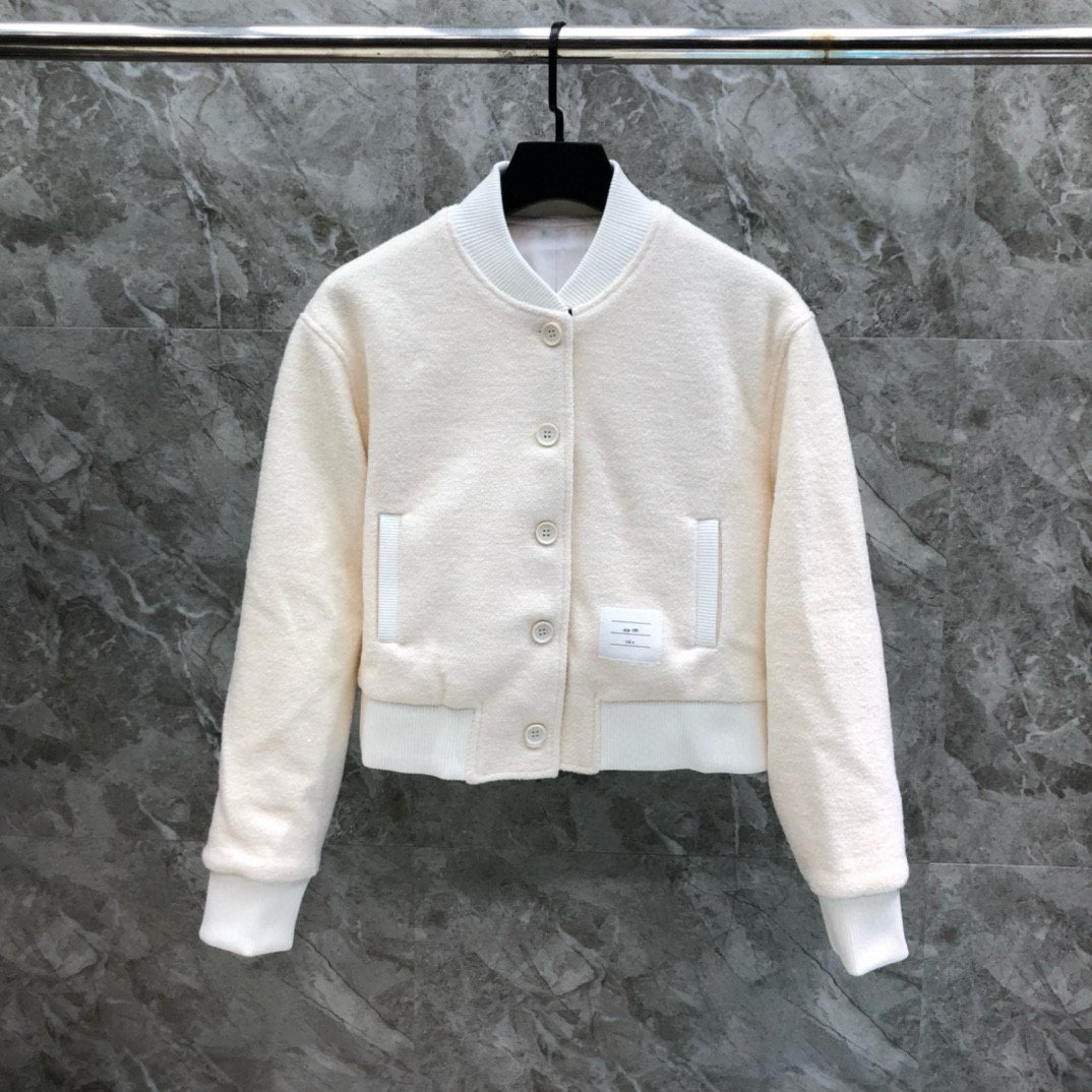 톰브라운 양모 여자 자켓