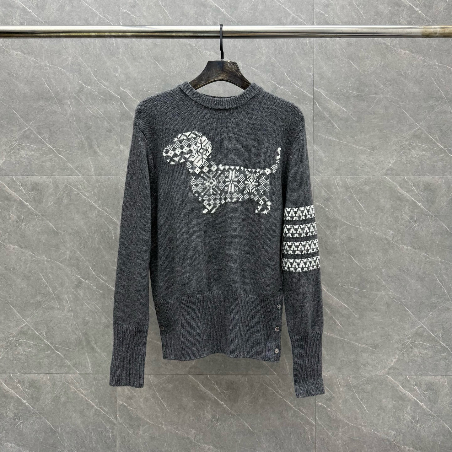 톰브라운 남녀공용 니트