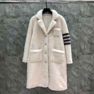 톰브라운 양모 남녀공용 코트