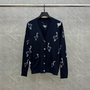 톰브라운 양모 남녀공용 가디건