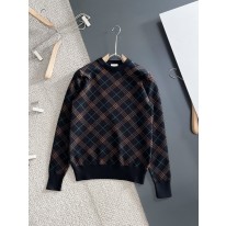 버버리 2컬러 남자 양모 니트
