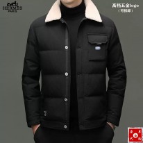 에르메스 2컬러 남자 패딩