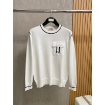 에르메스 2컬러 남자 니트