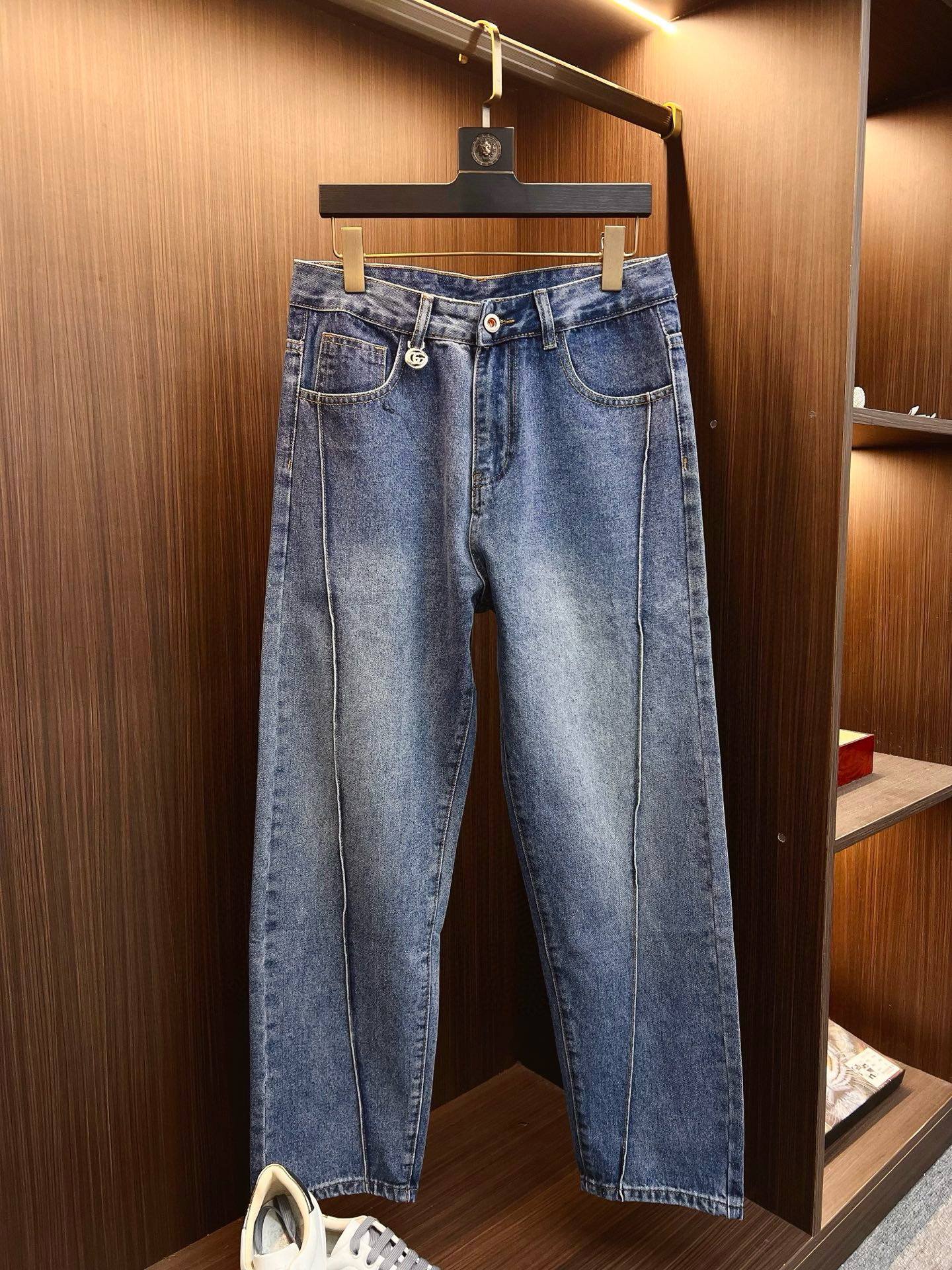 구찌 남자 청바지