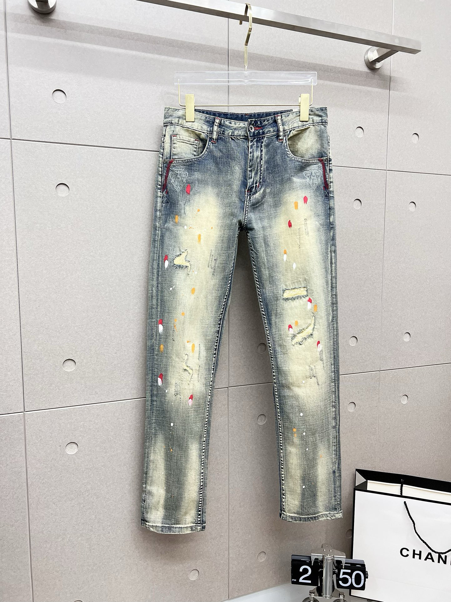 구찌 남자 청바지