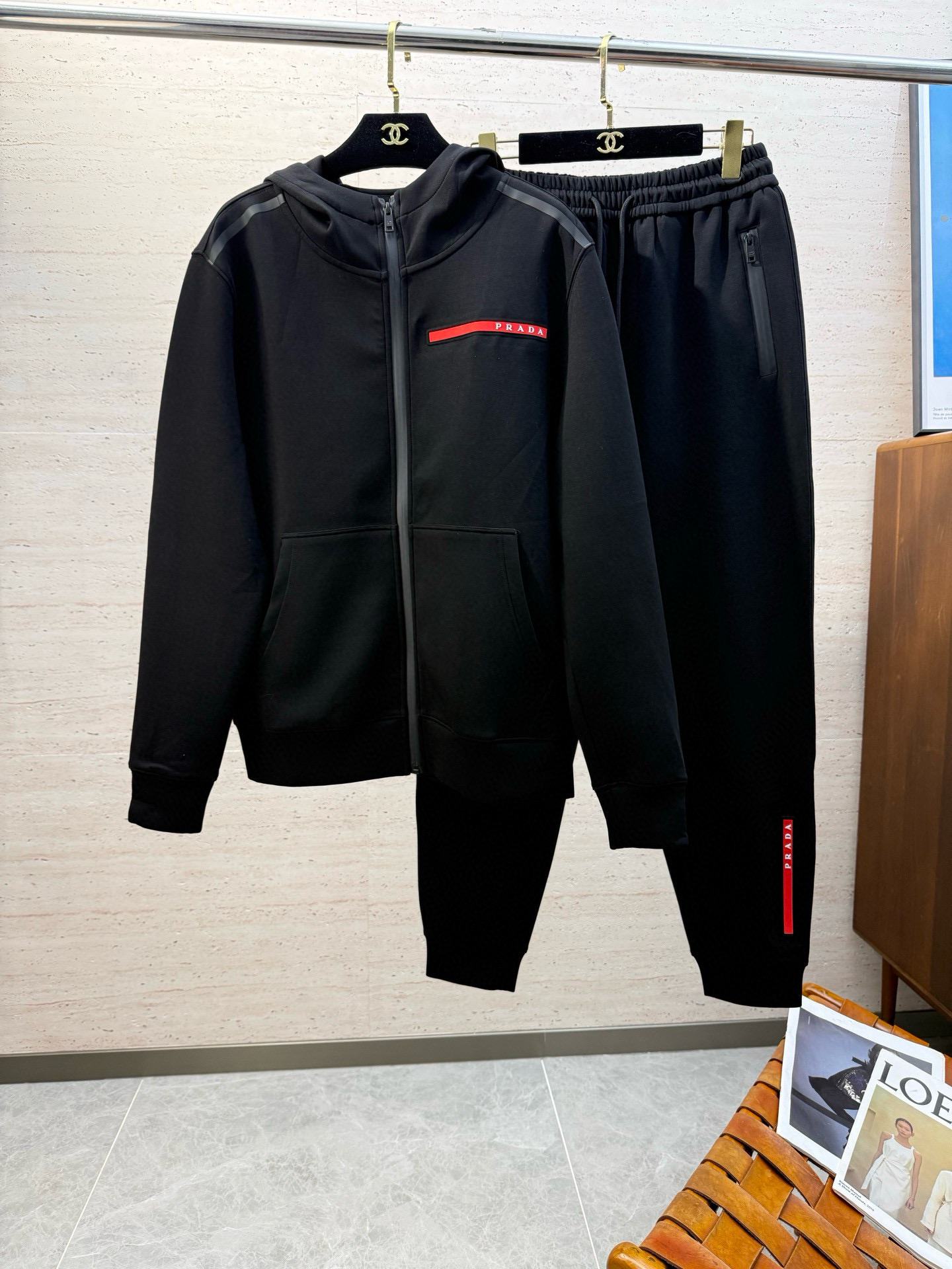 프라다 2컬러 남자 세트