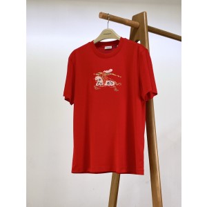 버버리 남자 반팔티