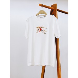 버버리 남자 반팔티