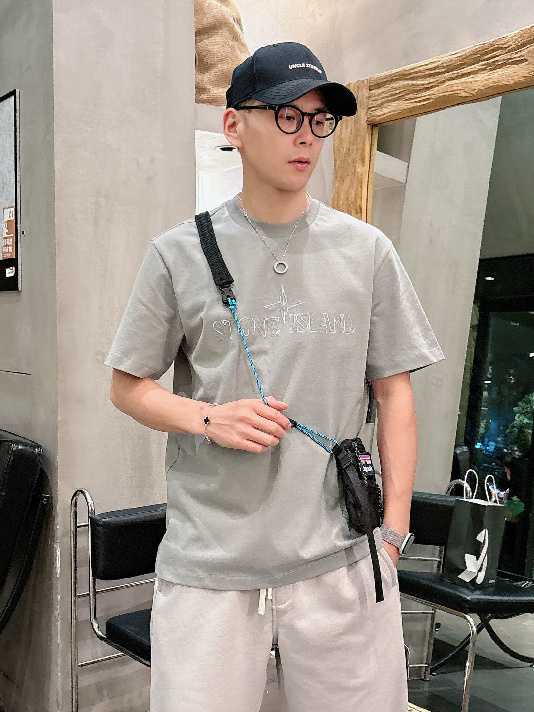 스톤아일랜드 남자 반팔티