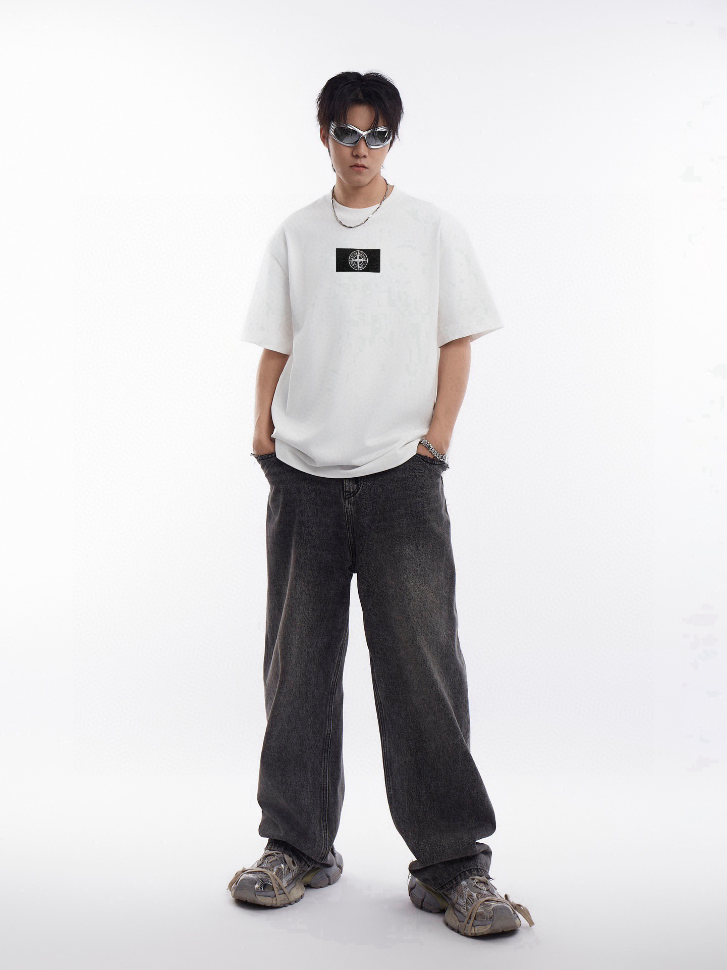 스톤아일랜드 남자 반팔티