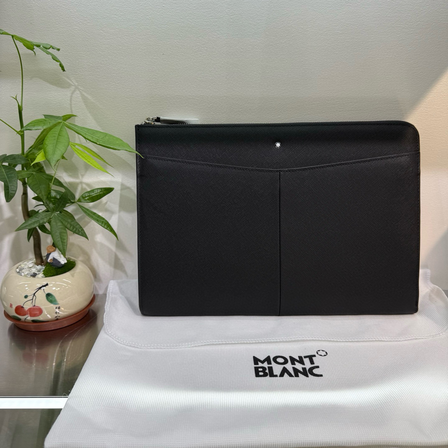 몽블랑 MB129560# 클러치백