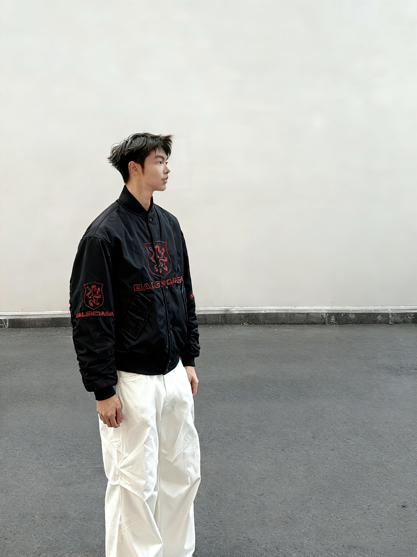 발렌시아가 남녀공용 자켓