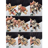 버버리 79가지 12CM 열쇠고리 키링