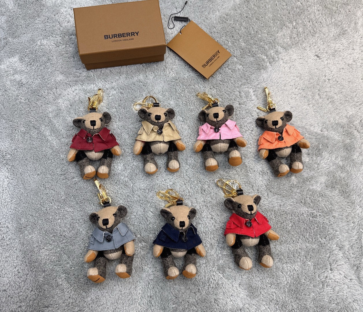 버버리 84가지 12CM 열쇠고리 키링