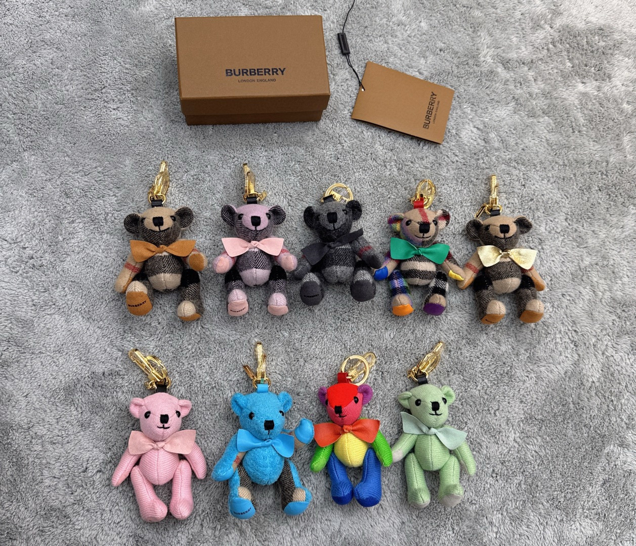 버버리 84가지 12CM 열쇠고리 키링