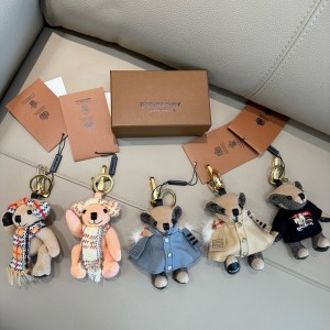 버버리 5가지 12CM 열쇠고리 키링