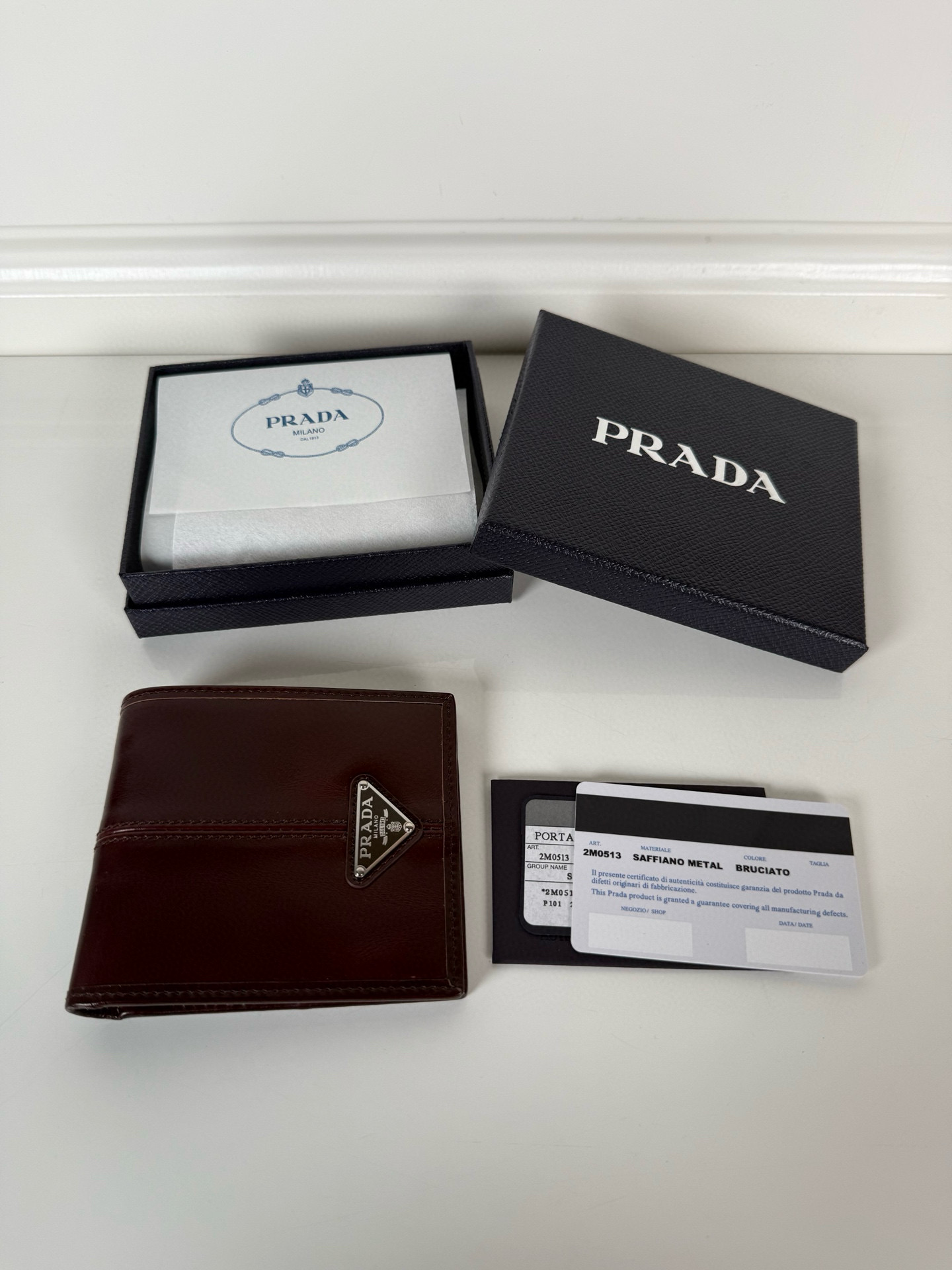 프라다 2M0513 남자 반지갑