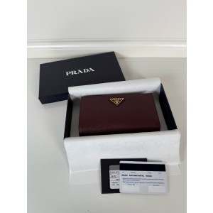 프라다 1ML009_2CYS_F03BH 남녀공용 장지갑