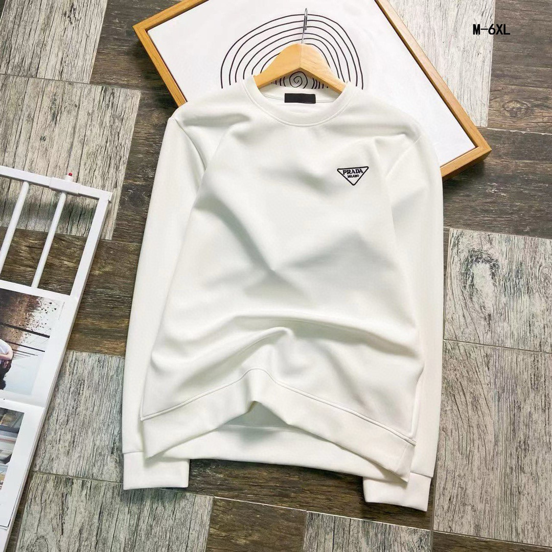 프라다 2컬러 남자 맨투맨 후드티