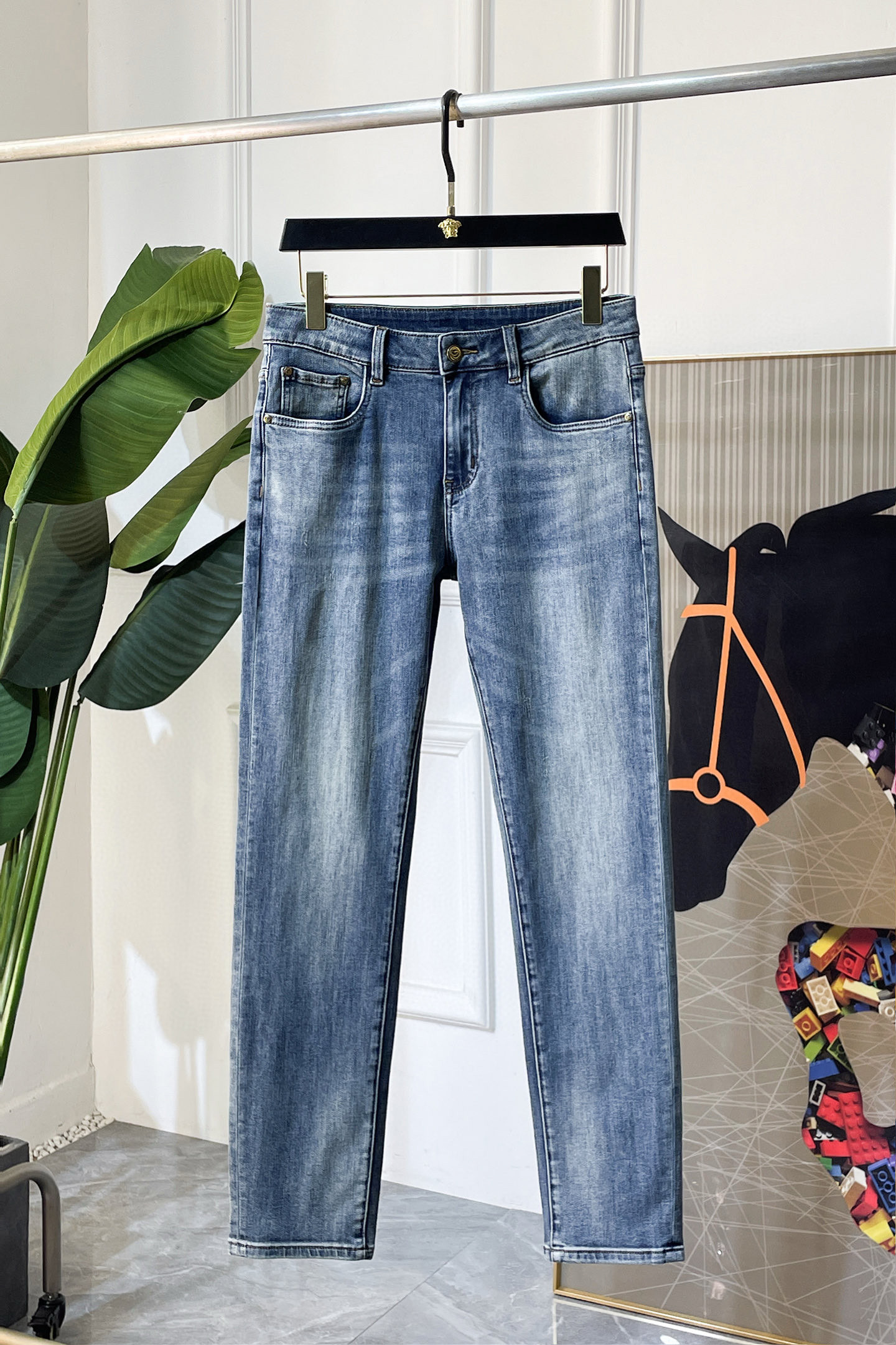 구찌 남자 청바지