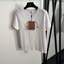 버버리 여자 반팔티