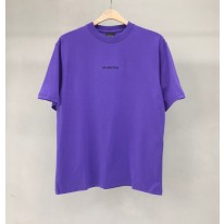 발렌시아가 남녀공용 반팔티