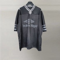 발렌시아가 남녀공용 반팔티