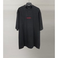 발렌시아가 남녀공용 반팔티