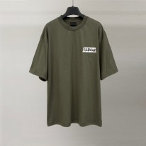 발렌시아가 남녀공용 반팔티