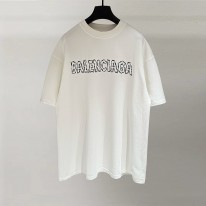 발렌시아가 남녀공용 반팔티