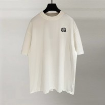 발렌시아가 남녀공용 반팔티